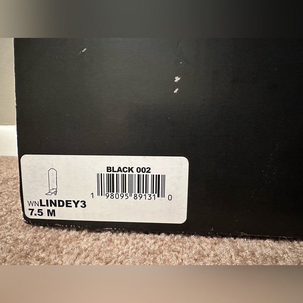 Nine West Black Heeled Boots - Picture 3 of 4